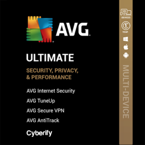 AVG Ultimate 1 Year 10 Devices