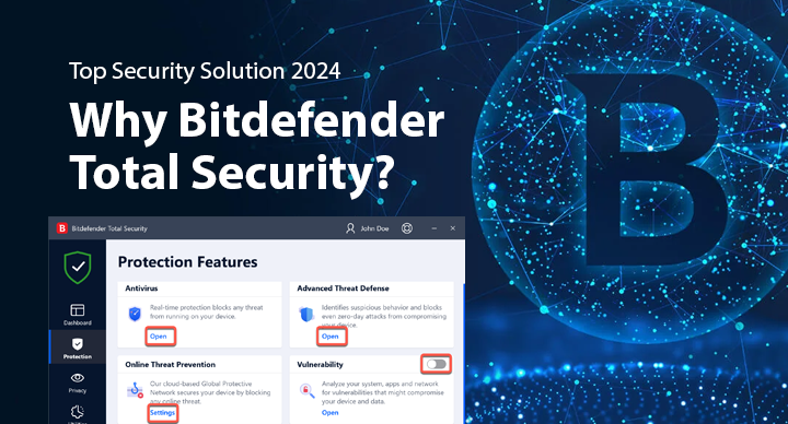 Bitdefender Total Security Top Security Solution 2024